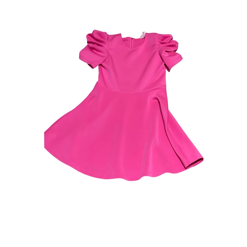Hannah Banana Fuchsia Dress